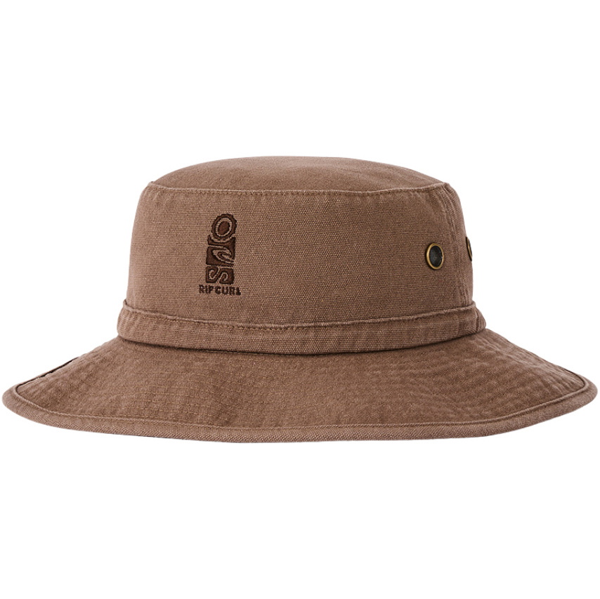 2026 Rip Curl Mens S-Series Wide Brim Hat 1LWMHE - Walnut